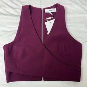 NWT Likely Cropped Top